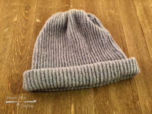 Crochet ribbed hat