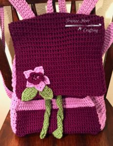 Easy crochet backpack