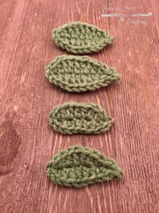 Crochet Leaves: Pattern 1, Pattern 2, Pattern 3, Pattern 4