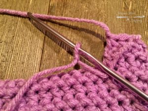 make a slip knot and put loop on your hook