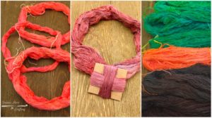 Yarn dyed with Kool-Aid