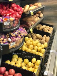 Potatoes found at our local grocery store