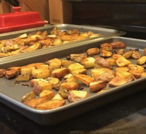 Creative cooking: roasted potatoes